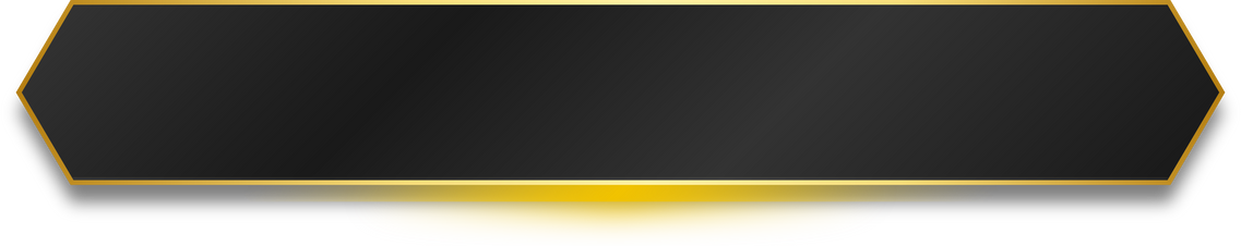 neon gold dark rectangle banner